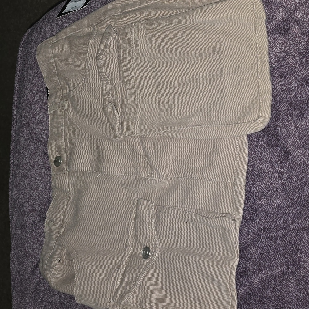 Harper Beige Mini Skirt